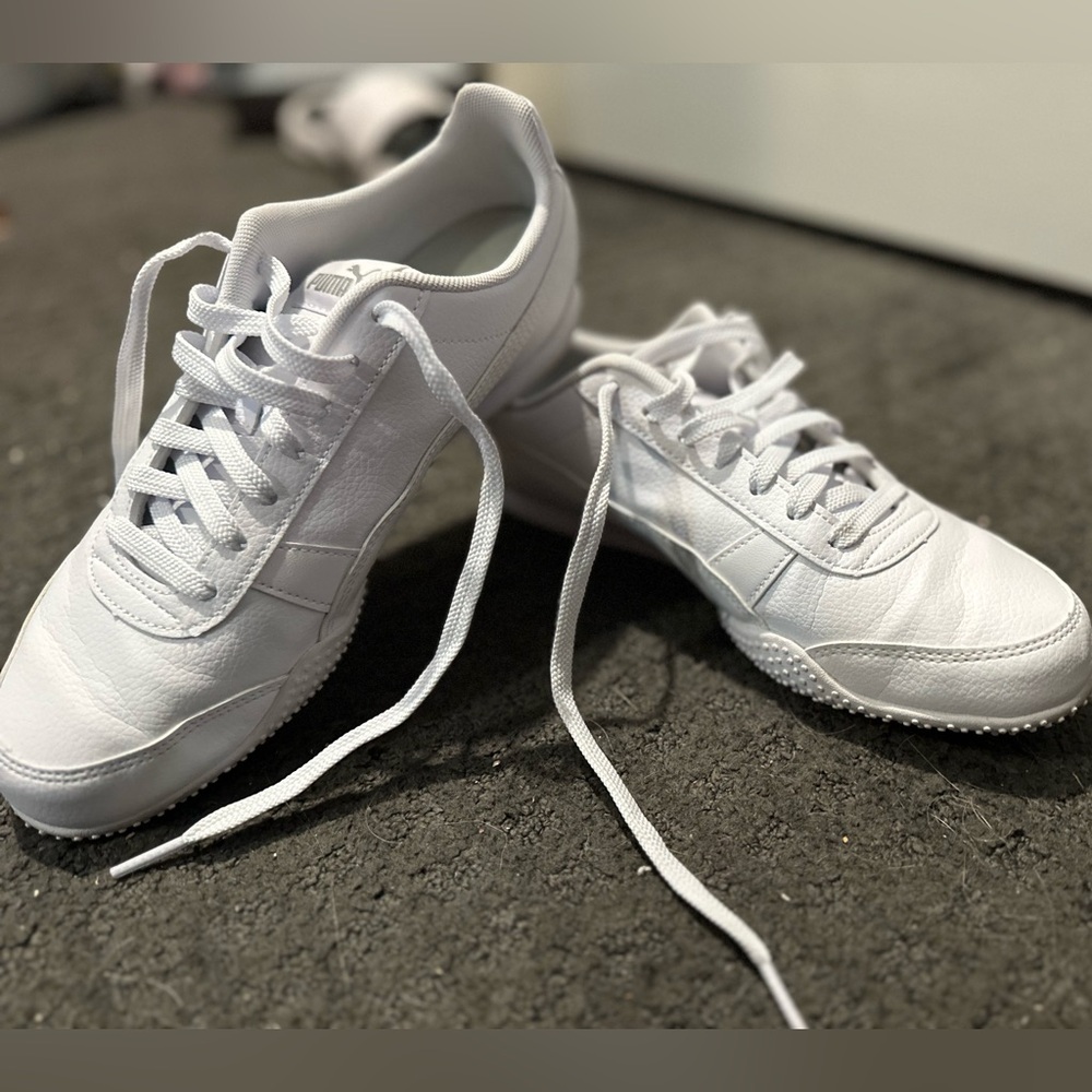 Puma White Athletic Sneakers